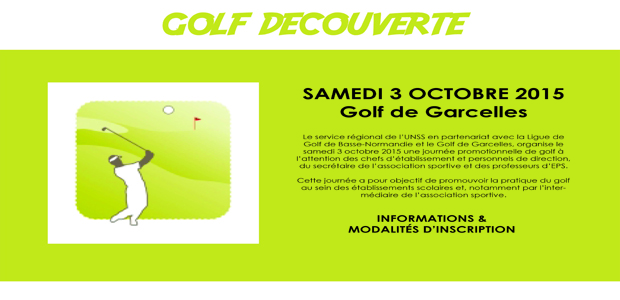 You are currently viewing Golf découverte