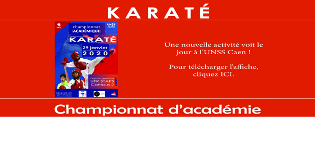 You are currently viewing Championnat d’académie de Karaté